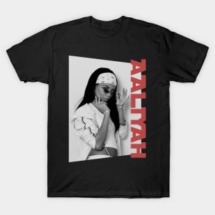 aaliyah B/W T-Shirt